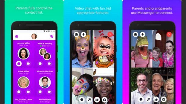 A través de "Messenger Kids", app de Facebook ya disponible en Argentina, se podrá chatear y hacer videollamadas