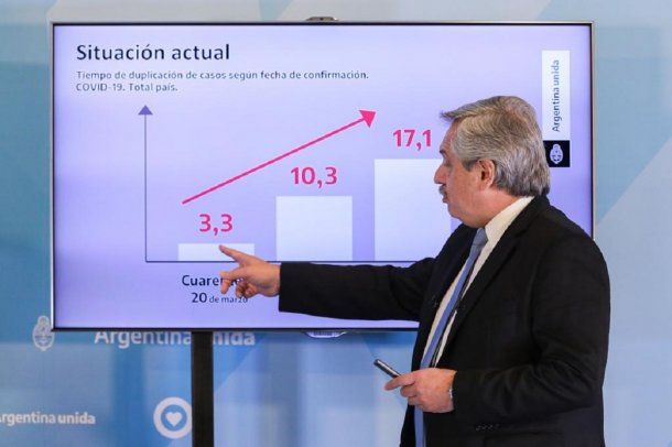 Alberto Fernández anunció la extensión de la cuarentena hasta el 10 de mayo