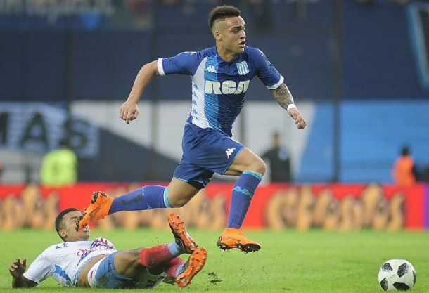 El actual delantero del Inter de Italia jugó en Racing