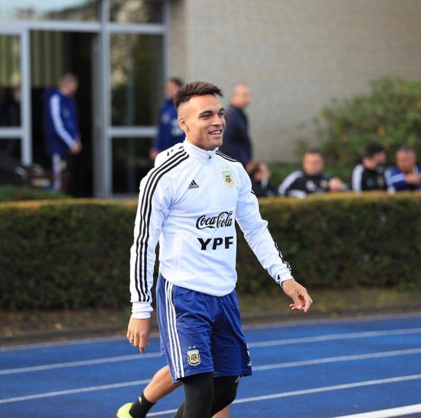 Lautaro Martínez, delantero de la Selección Argentina