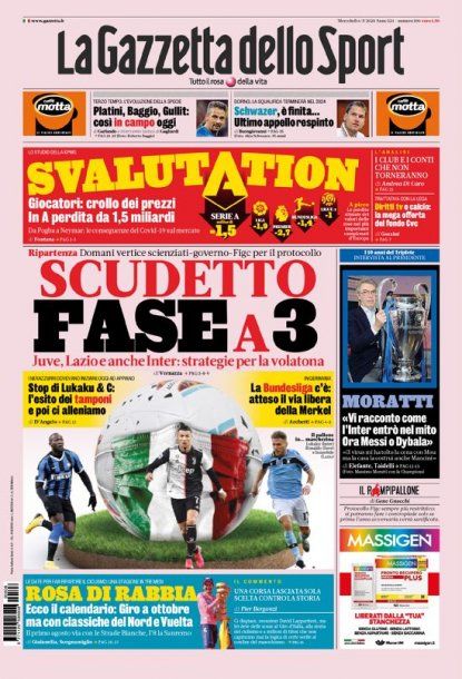 La Gazzetta dello Sport le dio voz a Massimo Moratti, el hombre fuerte del Inter multicampeón con José Mourinho y varios argentinos