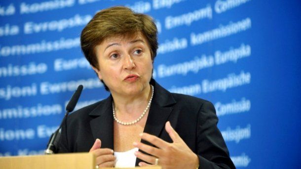 La titular del FMI, Kristalina Georgieva