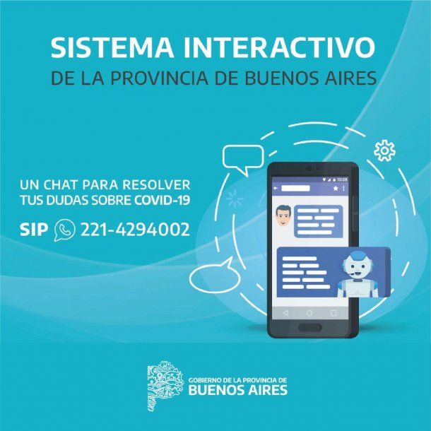 El Sistema Interactivo de la Provincia de Buenos Aires funciona en el n&uacute;mero 221-4294002