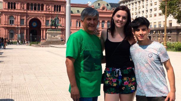 Antes de viajar a Catamarca Christine paseó por Buenos Aires: luego el Covid-19 la dejó varada