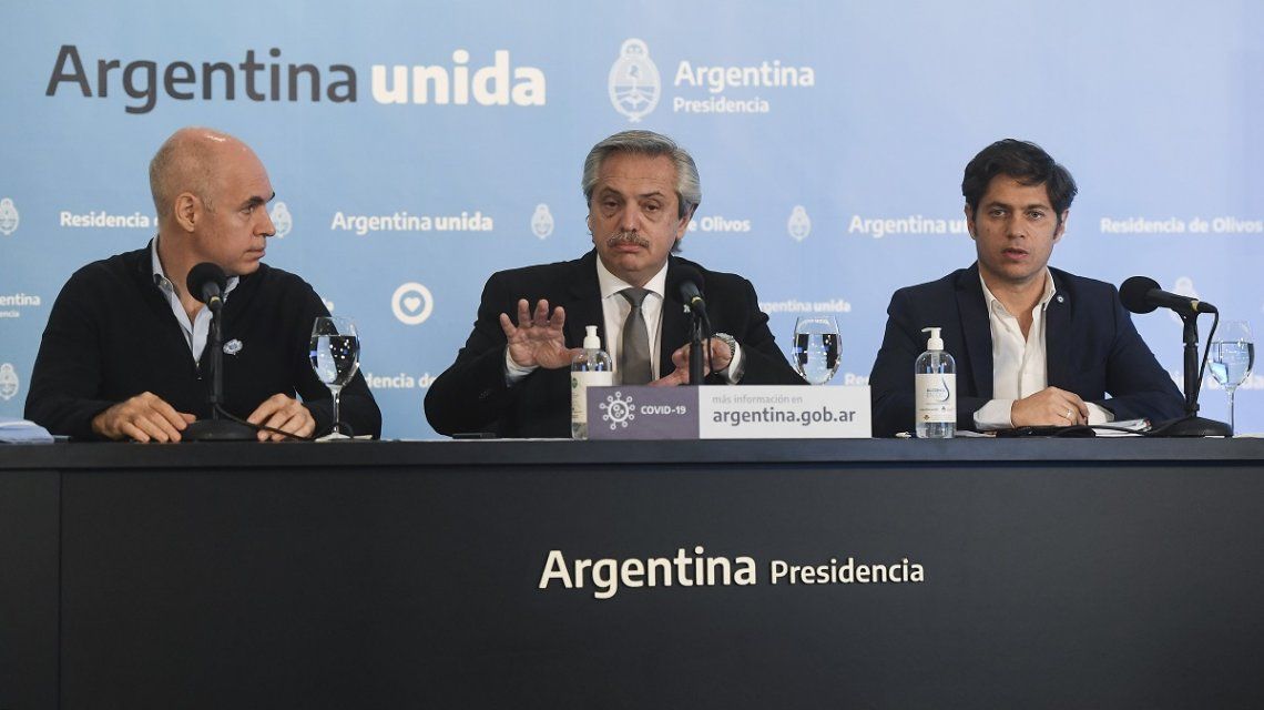 Reunión cumbre en Olivos para definir cómo sigue la cuarentena Reunión cumbre en Olivos para definir cómo sigue la cuarentena
