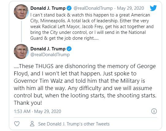 Los tuits de Donald Trump que fueron ocurltados