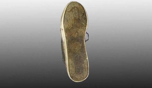 Una de las zapatillas que se le secuestró a los acusados por el crimen de Fernando Báez Sosa
