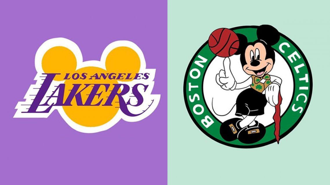 Los logos de los equipos de la NBA basados en personajes de Disney ...