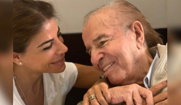 Zulemita pidi&oacute; por la salud de Carlos Menem:&nbsp;"Recen por mi pap&aacute;"