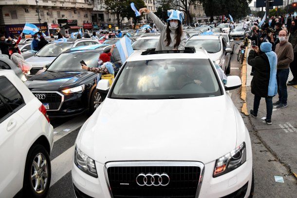 Una de las movilizaciones que organiz&oacute; la oposici&oacute;n en plena pandemia fue contra el rescate de Vicentin, la firma que ahora fue denunciada por presentar facturas ap&oacute;crifas para obtener reintegros a las exportaciones &nbsp;