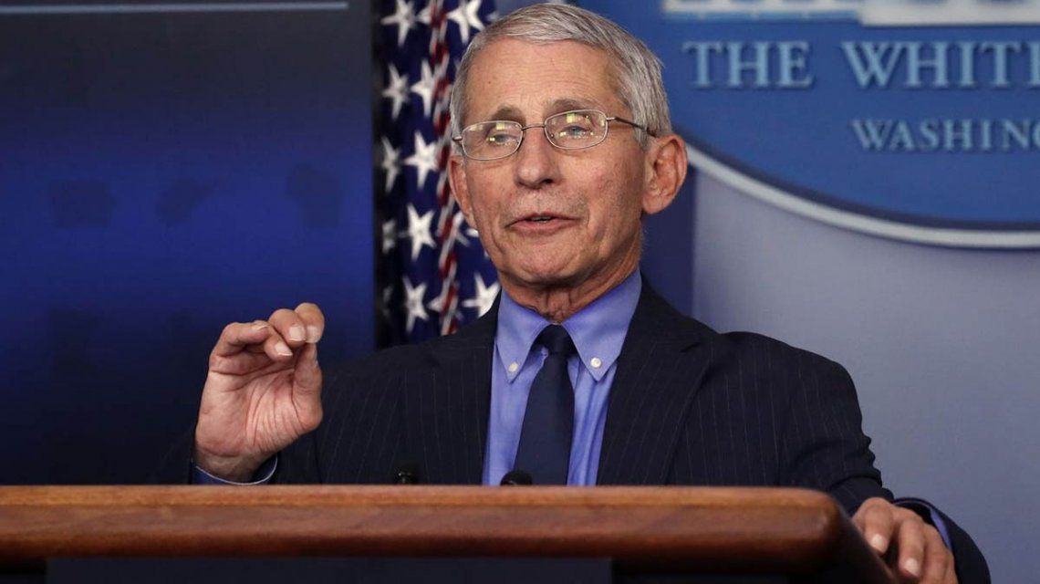 Estados Unidos: Anthony Fauci pronosticó más de 100.000 casos nuevos de Covid-19 por día