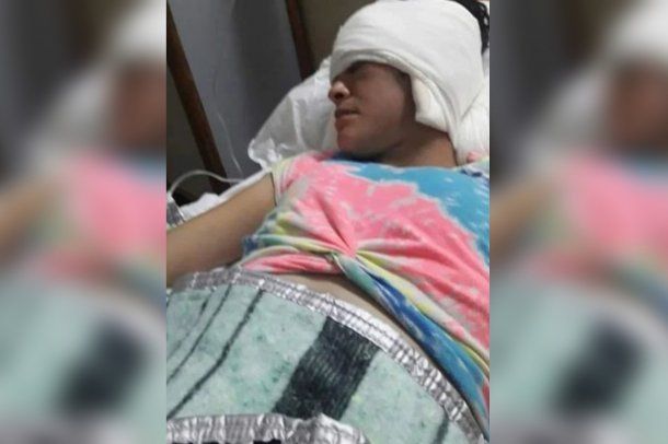 Nadia Soto, la mujer agredida