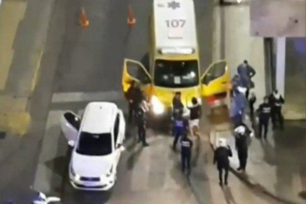 La discusión entre policías y los amigos de Blas Correas, cuando el joven ya había sido baleado