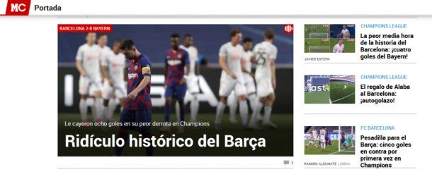 Las repercusiones del papelón del Barcelona