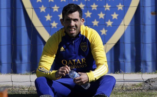 En medio del brote de coronavirus en Boca, Carlos Tevez ya habría transitado la enfermedad. Foto: Twitter oficial de Boca.