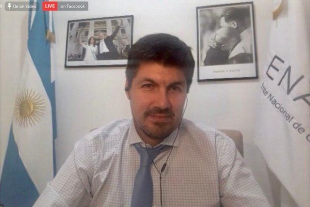 Titular de la Enacom, Gonzalo Quilodrán