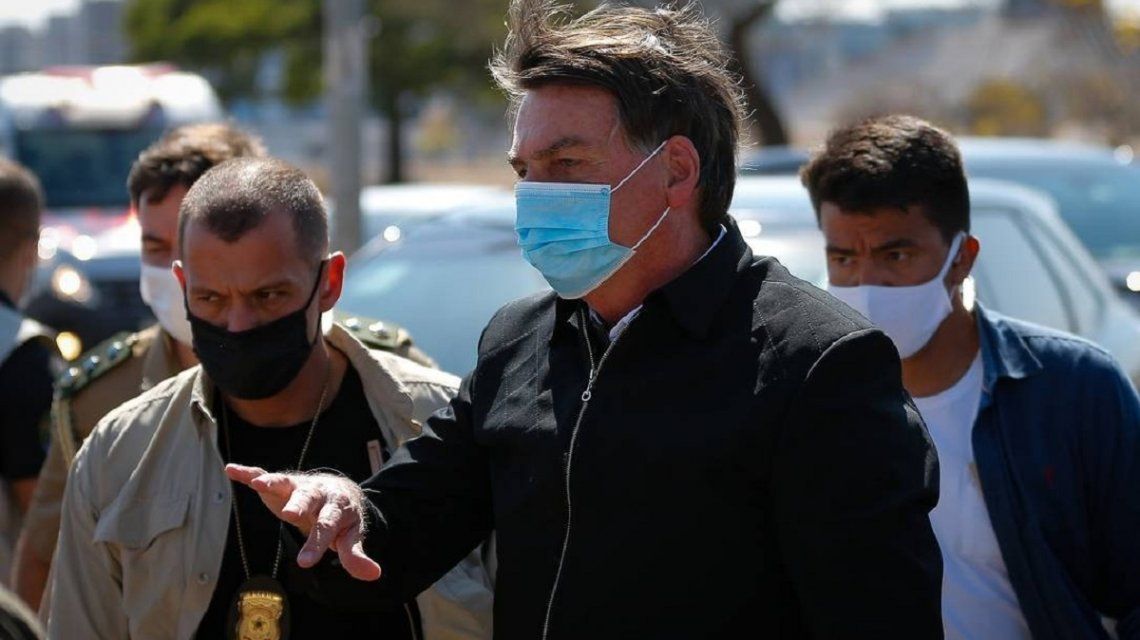 Bolsonaro amenazó a un periodista. Foto: O Globo. Bolsonaro amenazó a un periodista. Foto: O Globo.