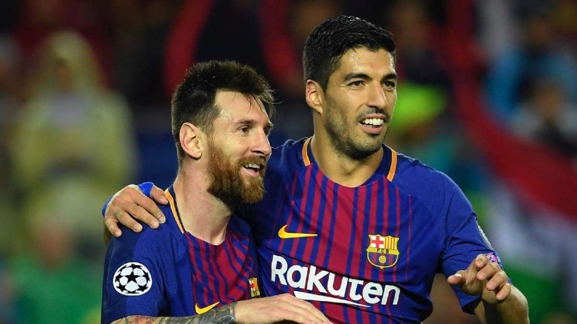 Lionel Messi y Luis Suárez se reunieron en Barcelona