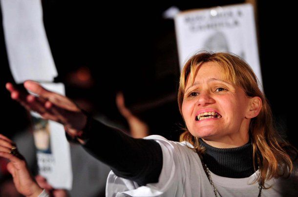 Carola, mamá de Candela. (Foto gentileza: Télam)