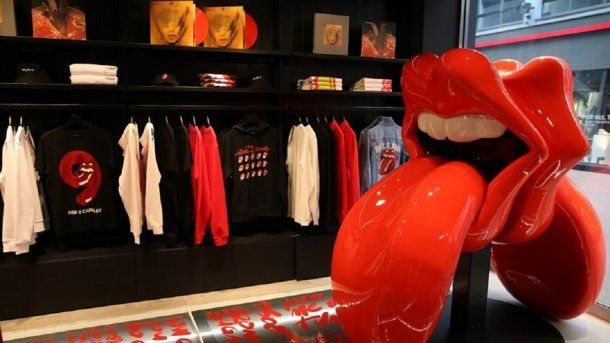 Los Rolling Stones tendrán su primera tienda. 