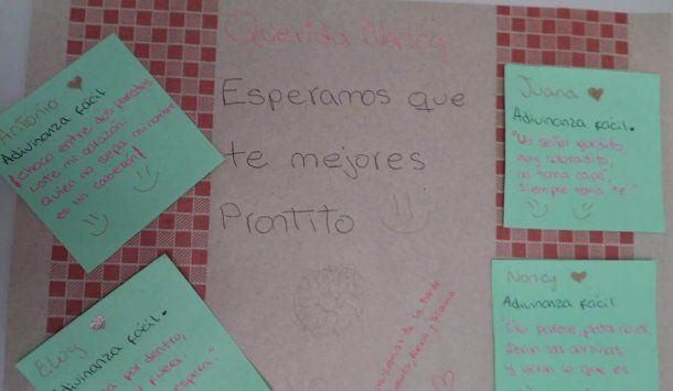 Los mensajes de las mucamas del Hospital Houssay de Mar del Plata