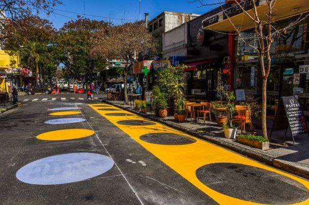 Habilitaron las áreas peatonales de seis barrios porteños