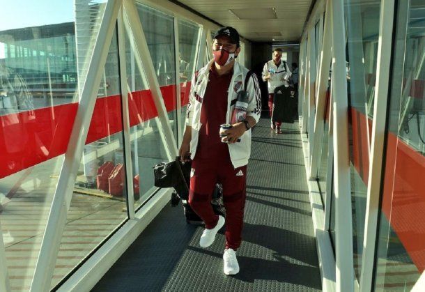 Marcelo Gallardo rumbo a San Pablo