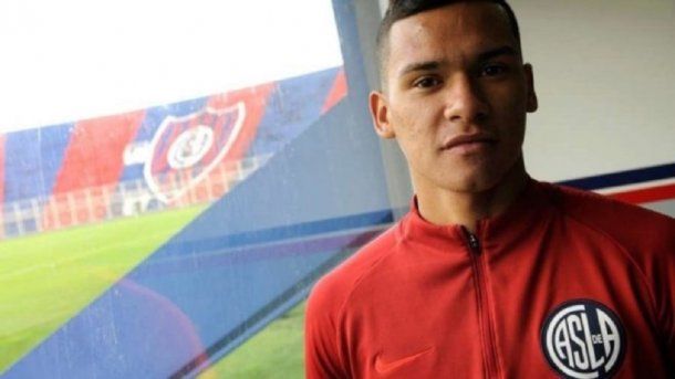 San Lorenzo. Andrés Herrera sufrió una terrible lesión.