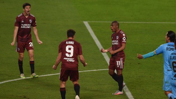 River empató con San Pablo y goleó a Binacional en las últimas fechas de la Copa Libertadores.