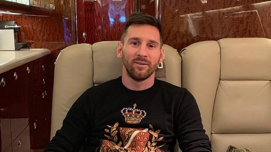 Lionel Messi pone a disposición su avión para viajar con sus compañeros de la Selección
