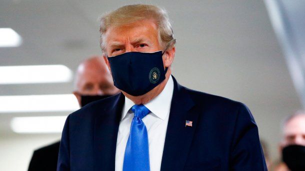 El presidente de Estados Unidos Donald Trump