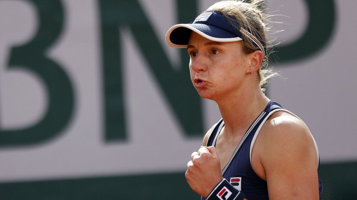 Podoroska pasó a cuartos de final en Roland Garros