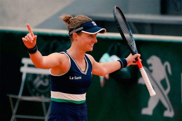 Nadia Podoroska fue la primera tenista argentina en llegar a semifinales de Roland Garros después de 16 años