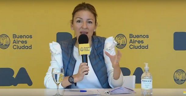 La ministra de Educación porteña, Soledad Acuña