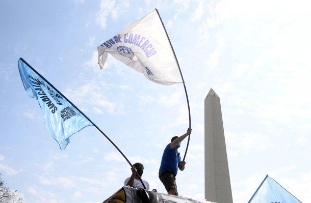Caravana de la Lealtad (Foto: Télam)