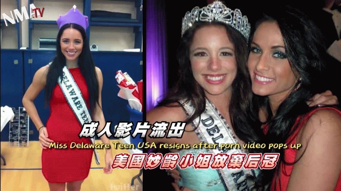 Renunci Miss Delaware Teen Por La Aparicin De Un