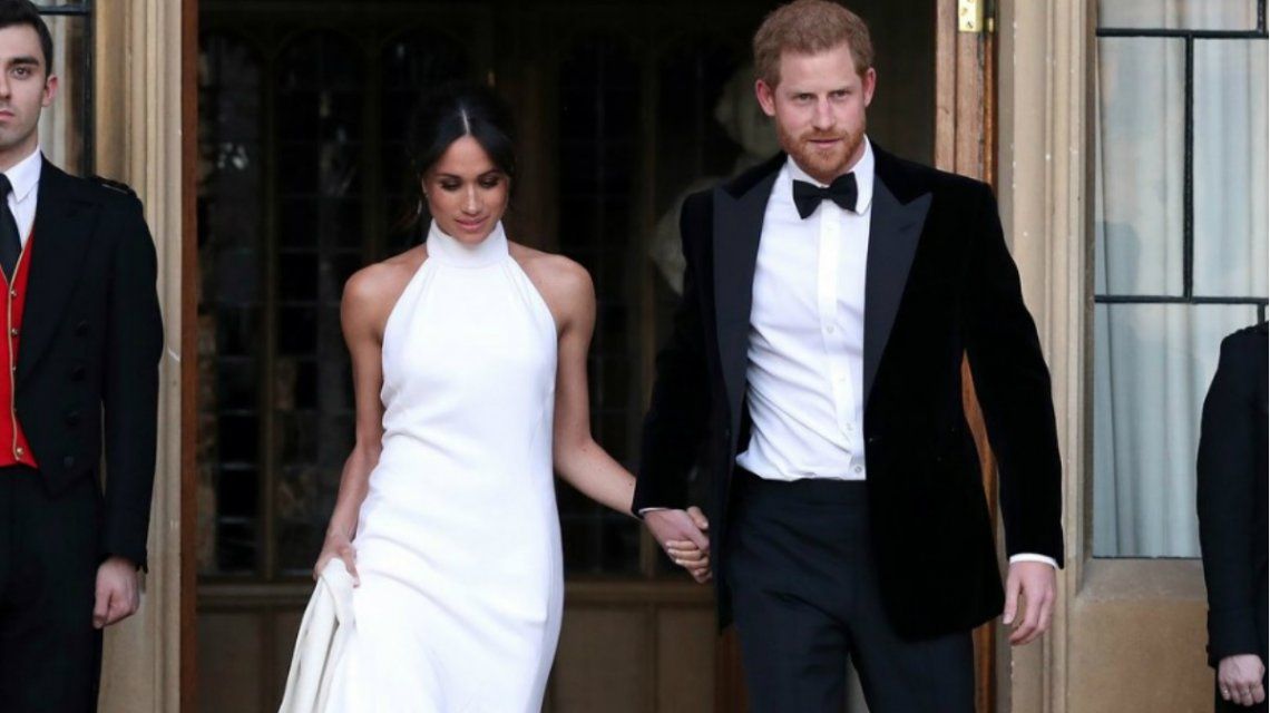 Meghan Markle y Harry se dirigen a Frogmore House Meghan Markle y Harry se dirigen a Frogmore House