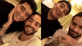 Maradona y Maluma juntos en Rusia Maradona y Maluma juntos en Rusia