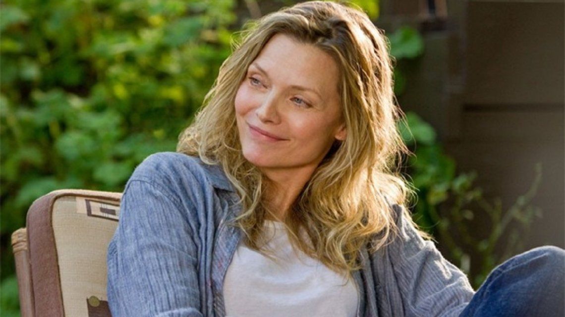 La postal descontracturada de Michelle Pfeiffer en la Patagonia La postal descontracturada de Michelle Pfeiffer en la Patagonia
