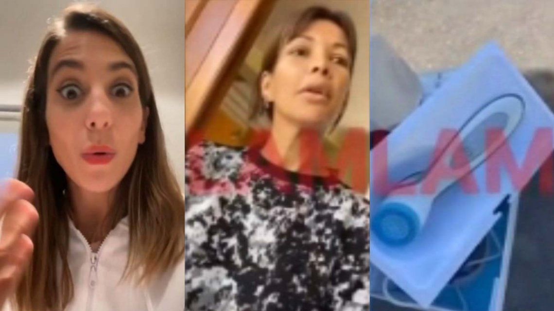 Cinthia Fernández denunció robo por parte de vecinas