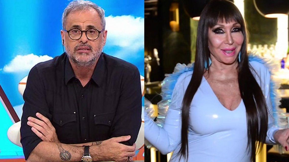 Jorge Rial y Moria Casán