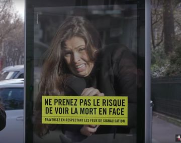 Un experimento social para los que cruzan en rojo