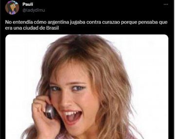 Los memes de Argentina vs Curazao