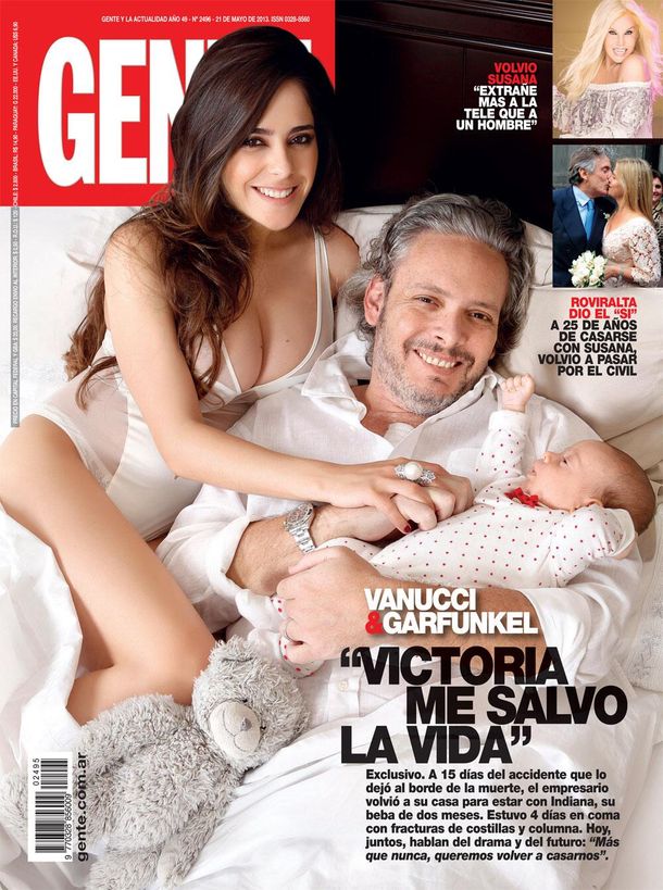 Habló Garfunkel tras el accidente: Victoria me salvó la vida