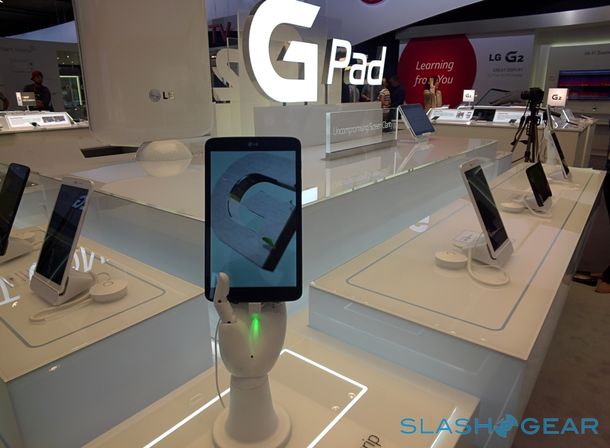 LG se suma a la pelea y presentó su propia tablet