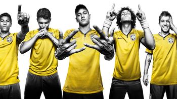 brasil presento la camiseta que utilizara en el mundial brasil presento la camiseta que utilizara en el mundial