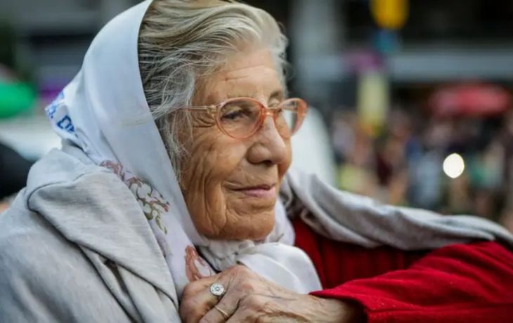 Murió Azucena Díaz, una histórica integrante de Madres de Plaza de Mayo