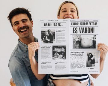 Sofía Pachano anunció que espera un varón con un original mensaje