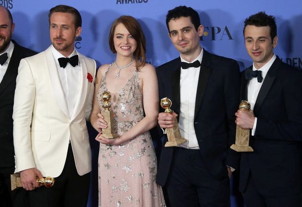 La La Land en los Globos de Oro