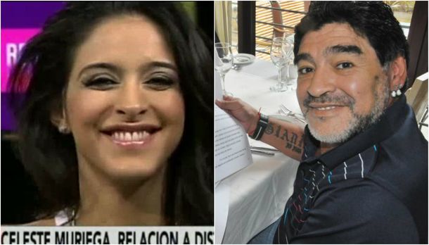 Diego Maradona habló sobre el supuesto embarazo de Celeste Muriega